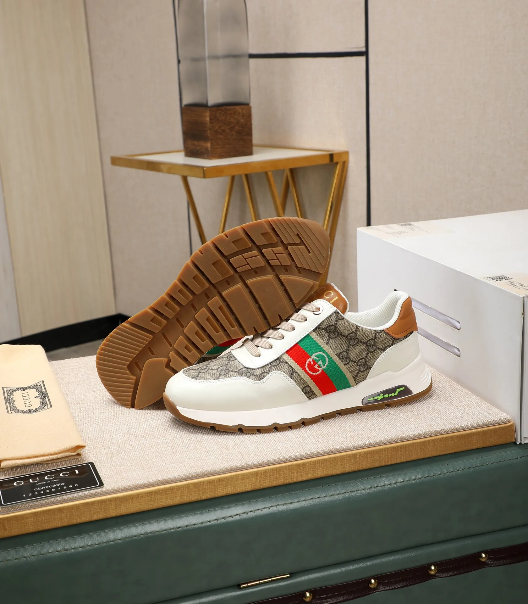Men's men's shoes💰460 GUCCI🔍🔍2023 latest model On sale at the same time at the counter, original calfskin imported from Italy, genuine leather lining, (high-end, luxury, and class) exquisite workmanship, soles: original soles specially provided by the original factory, ⚠Exclusive double-layer movable molded soles are super comfortable⚠, real photos🎬The real ones are better🔍🔍"High quality·Follow the order" code number 38-44